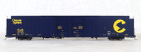Tangent Scale Models 25040 HO Scale Double Door 86' Auto Parts Boxcar Chessie System C&O #'s Vary