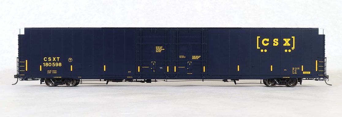 Tangent Scale Models 25043 HO Scale Double Door 86' Auto Parts Boxcar "2019+" CSXT #s Vary