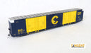 Tangent Scale Models 25510-01 HO Scale 86' Auto Parts Boxcar Chessie System B&O 492354