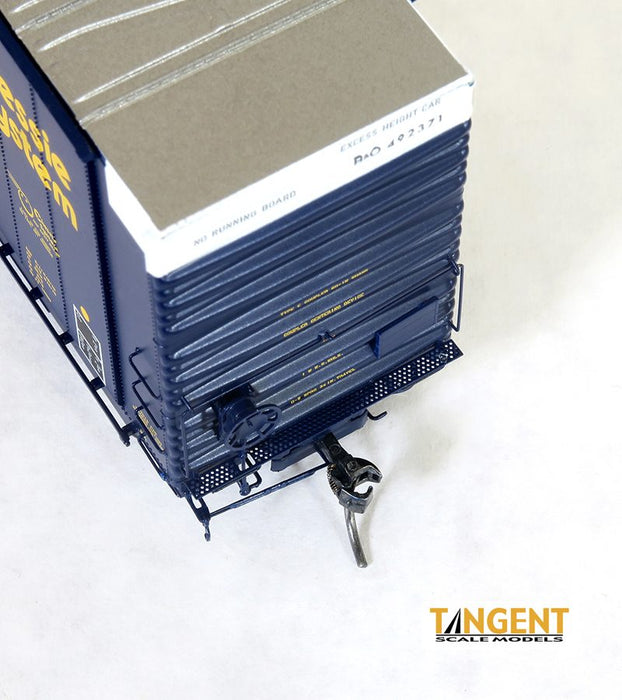 Tangent Scale Models 25510-02 HO Scale 86' Auto Parts Boxcar Chessie System B&O 492362