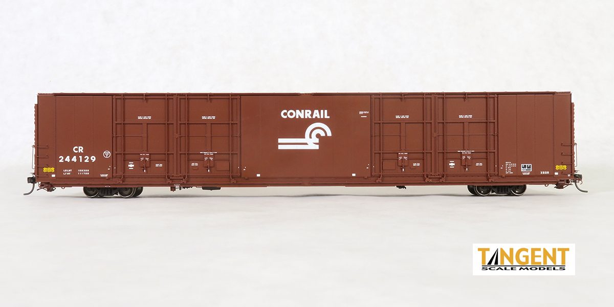 Tangent Scale Models 25511-02 HO Scale 86' Auto Parts Boxcar Conrail "X60R" CR 244127