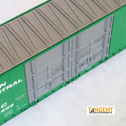 Tangent Scale Models 25513-03 HO Scale 86' Quad Door Auto Parts X-60-R Boxcar Penn Central PC 295611