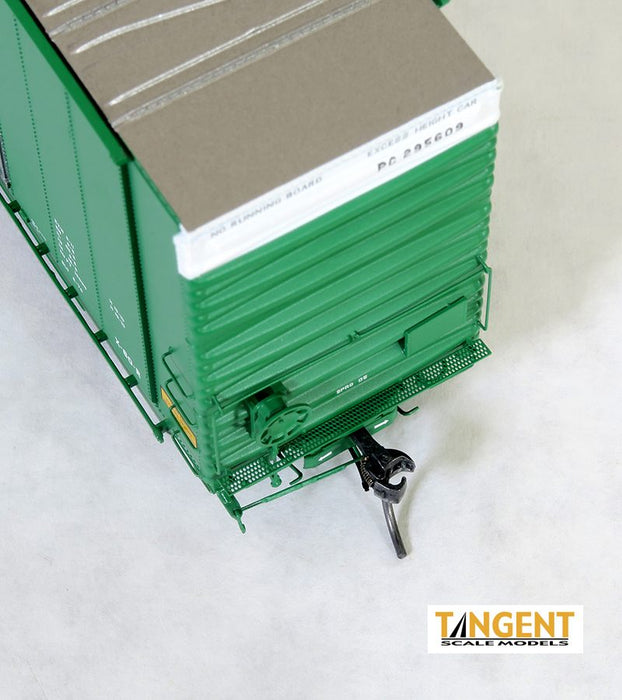 Tangent Scale Models 25513-04 HO Scale 86' Quad Door Auto Parts X-60-R Boxcar Penn Central PC 295614