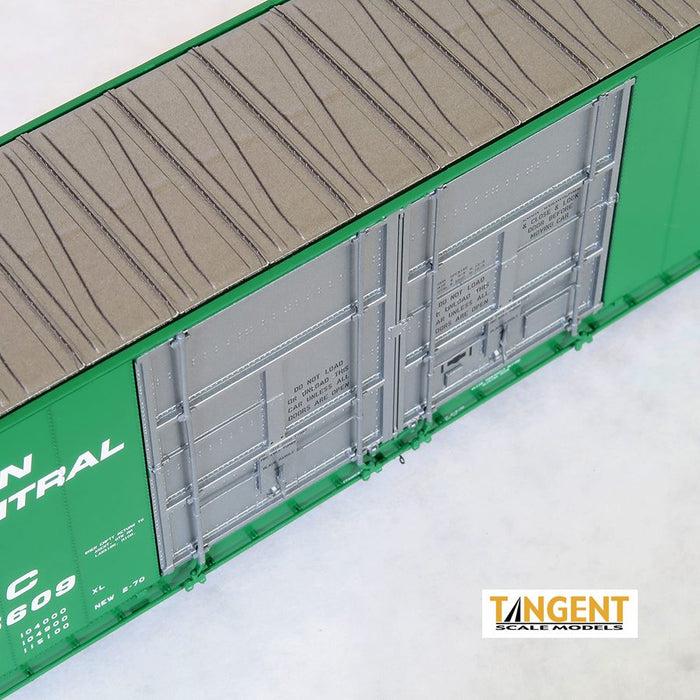 Tangent Scale Models 25513-08 HO Scale 86' Quad Door Auto Parts X-60-R Boxcar Penn Central PC 295622