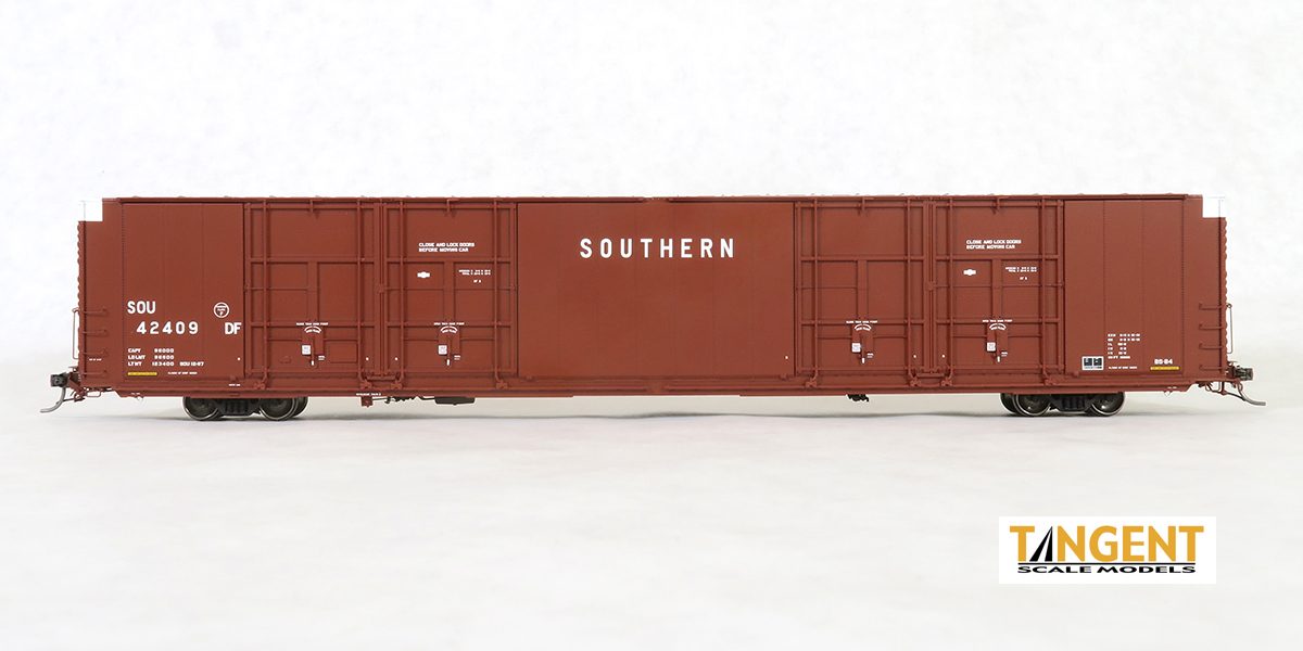 Tangent Scale Models 25514-02 HO Scale 86' Auto Parts Boxcar "NS 1987 Repaint" Southern 42410