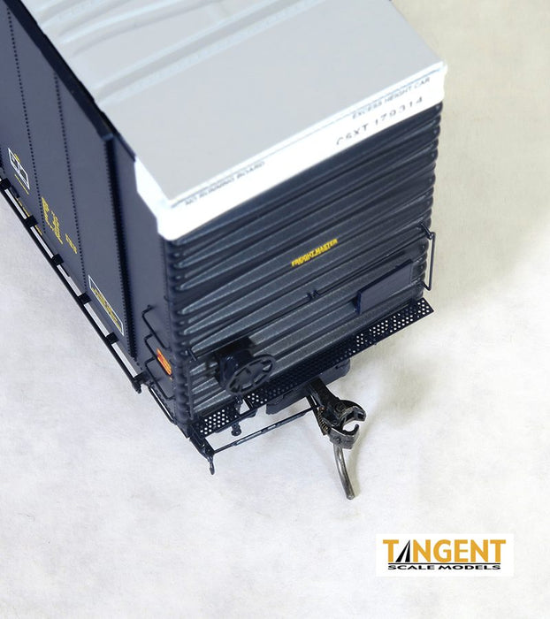Tangent Scale Models 25517-03 HO Scale 86' Quad Door Auto Parts Boxcar CSX 179314