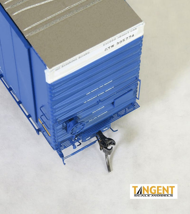 Tangent Scale Models 25518-01 HO Scale 86' Auto Parts Boxcar Grand Trunk Western GTW 305735