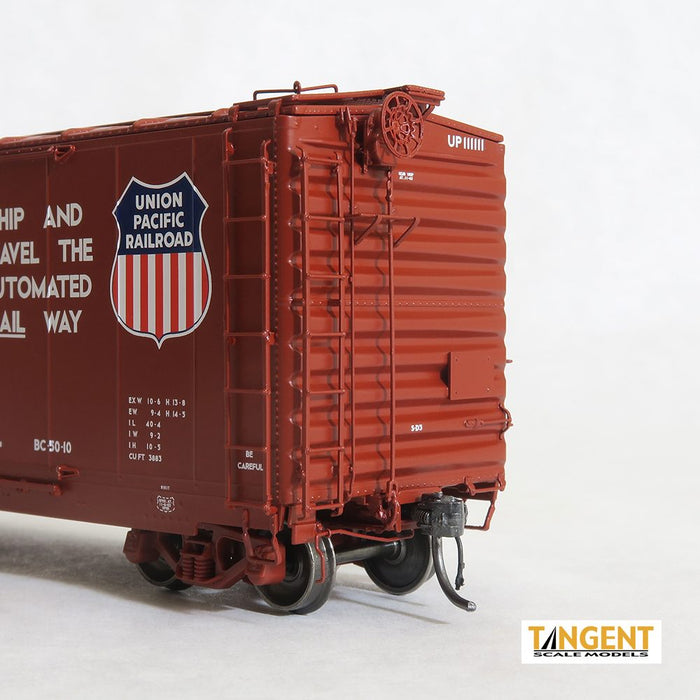 Tangent Scale Models 26062-04 HO Scale 40' PS-1 Combo Door Boxcar Union Pacific UP 111126