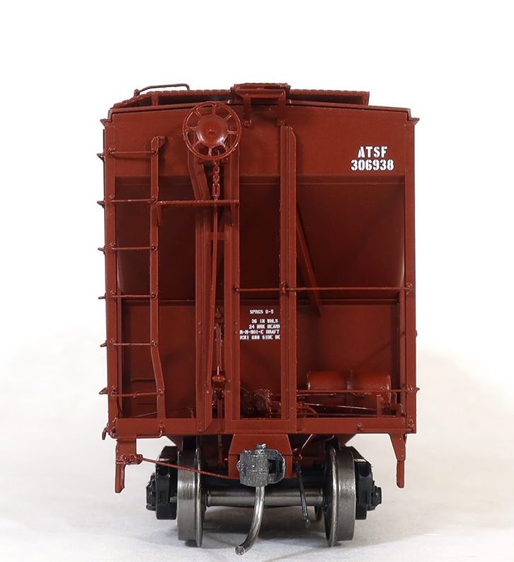 Tangent Scale Models 28010 GATC 4500 Covered Hopper Santa Fe ATSF