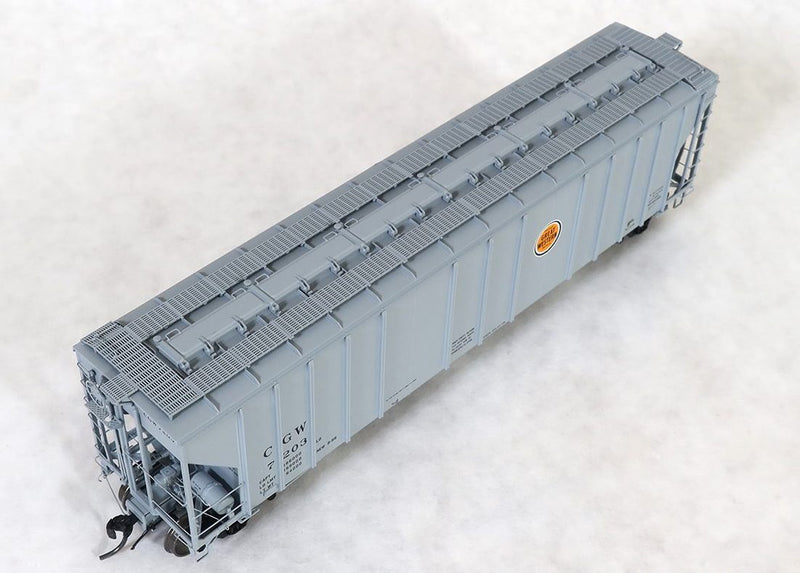 Tangent Scale Models 28012 GATC 4500 Covered Hopper Chicago Great Western CGW