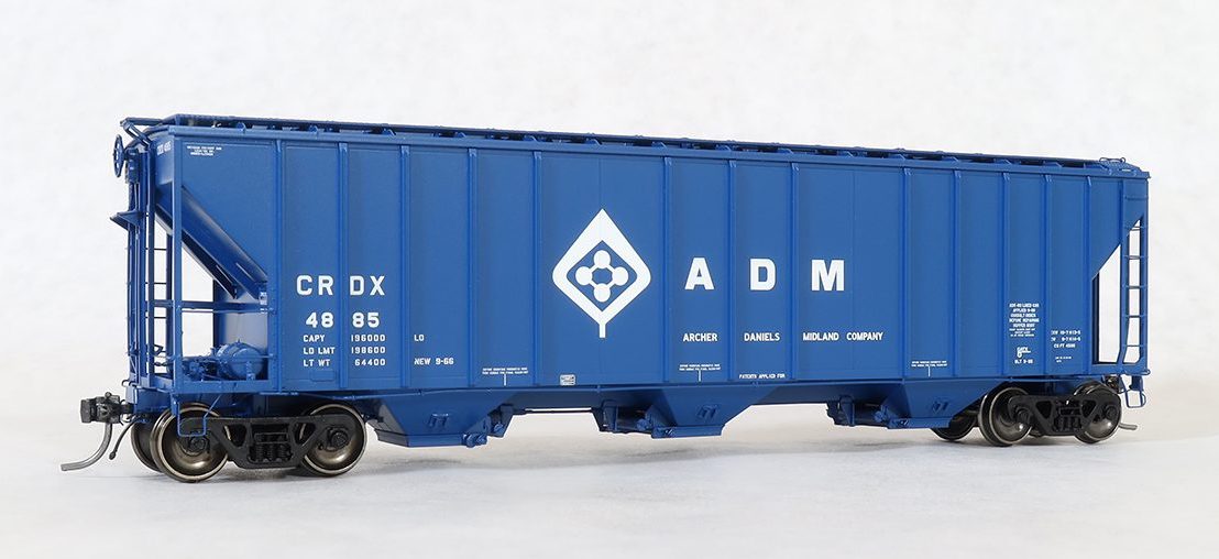 Tangent Scale Models 28013 GATC 4500 Covered Hopper ADM CRDX