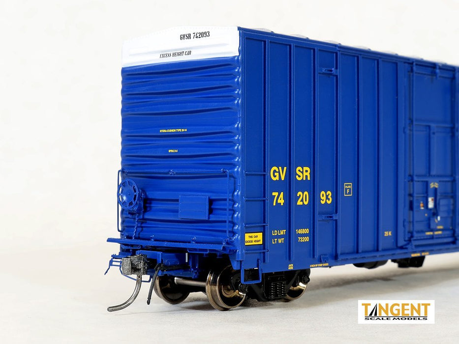 Tangent Scale Models 29013 50' High Cube Gunderson 6089 Boxcar Golden West “B-70-43 1996+” GVSR