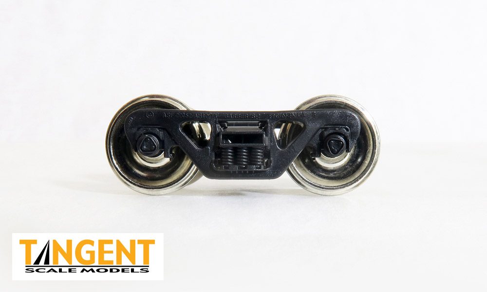 Tangent Scale Models 402 Precision 100 Ton Barber S-2 Rotating Timken Bearing Trucks Scale 36"