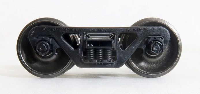 Tangent Scale Models 404 Precision 100 Ton Barber S-2 Rotating Brenco-6 Bearing Trucks Scale 36"