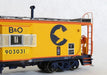 Tangent Scale Models 60019 HO Scale ICC B&O I-18 Caboose Chessie System (1982+ Era) B&O