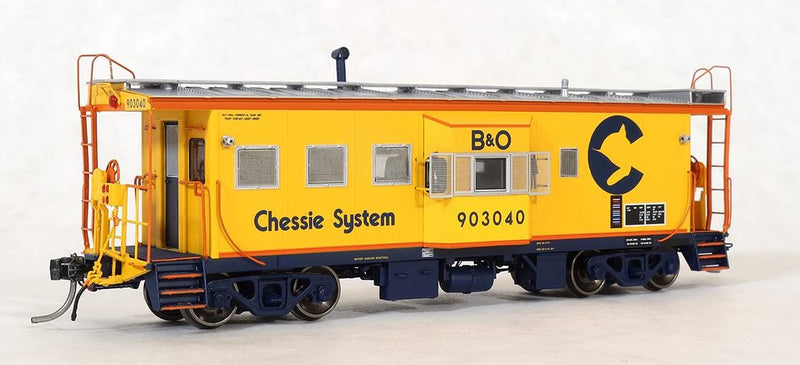 Tangent Scale Models 60019 HO Scale ICC B&O I-18 Caboose Chessie System (1982+ Era) B&O