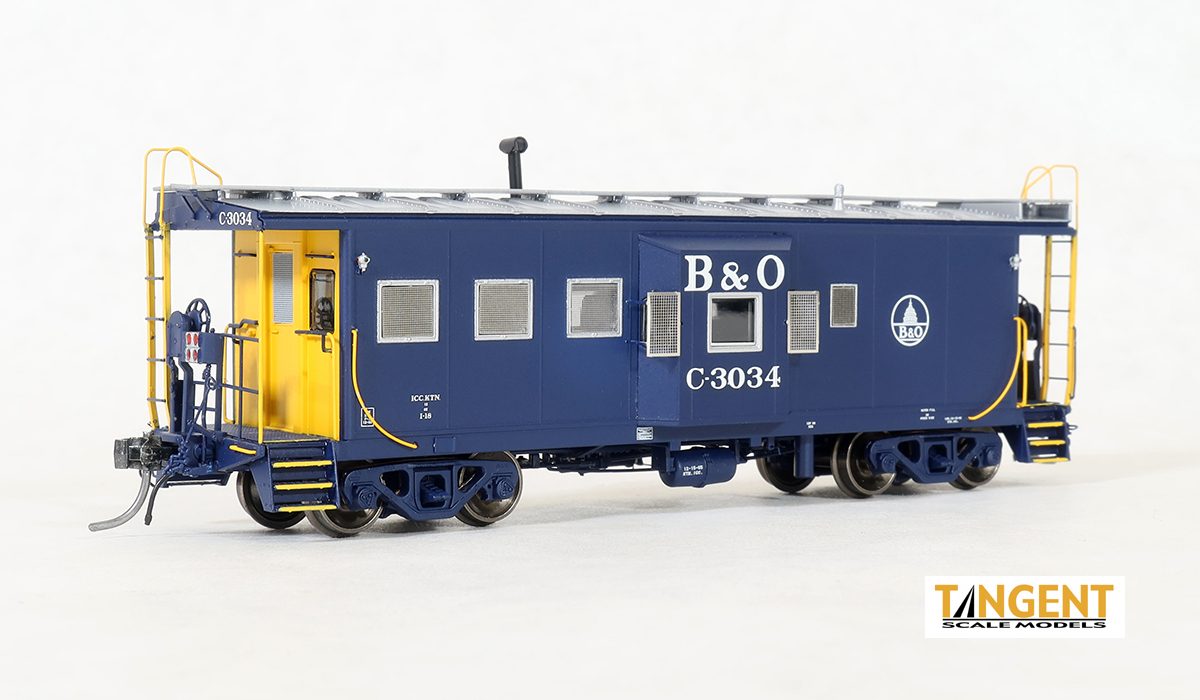 Tangent Scale Models 60021 ICC B&O I-18 Caboose Baltimore & Ohio (1965+ Era) B&O