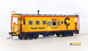 Tangent Scale Models 60029 ICC B&O I-18 Caboose Chessie System (1973+ Era) B&O
