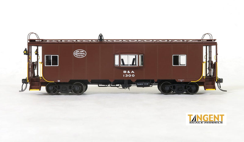 Tangent Scale Models 60121-01 NYC Despatch Shops Bay Window Caboose Boston & Albany B&A 1300