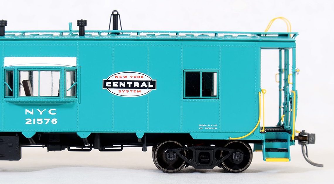 Tangent Scale Models 60123 SLCC Bay Window Caboose New York Central "1963 Green" NYC