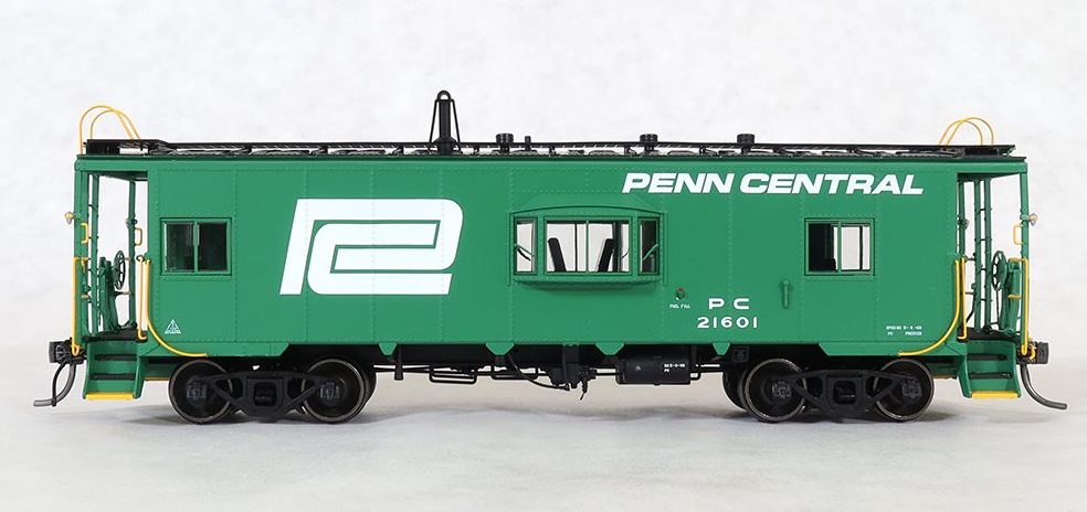 Tangent Scale Models 60124 SLCC Bay Window Caboose Penn Central PC