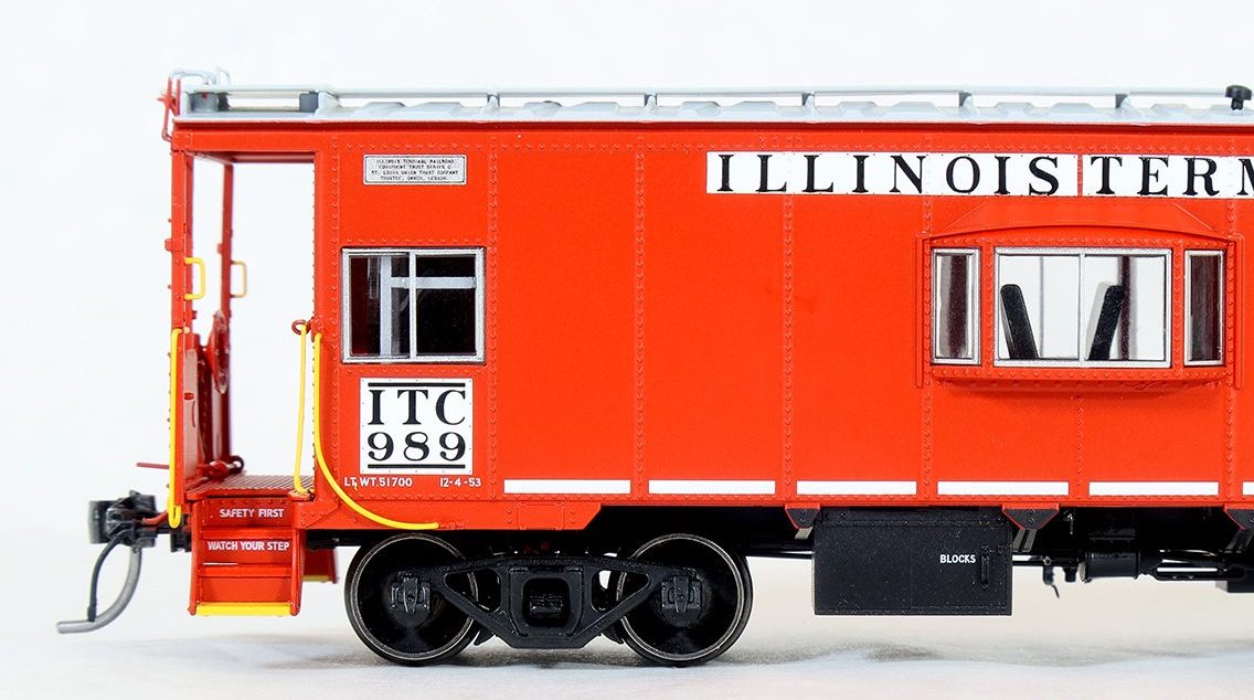 Tangent Scale Models 60128-01 SLCC Caboose Illinois Terminal "1953 Delivery" ITC 989