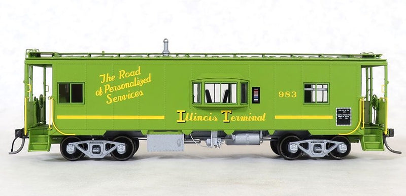 Tangent Scale Models 60129-01 SLCC Caboose Illinois Terminal "1972 Green" ITC 983