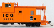 Tangent Scale Models 60212 IC Centralia Steel Wide Vision Caboose "Simplified 1978+" ICG