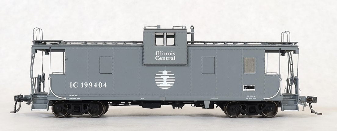 Tangent Scale Models 60214 IC Centralia Steel Wide Vision Caboose "Gray 1988+" IC