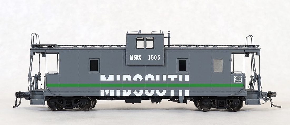 Tangent Scale Models 60216-01 IC Centralia Steel Wide Vision Caboose Mid South MSRC 1605