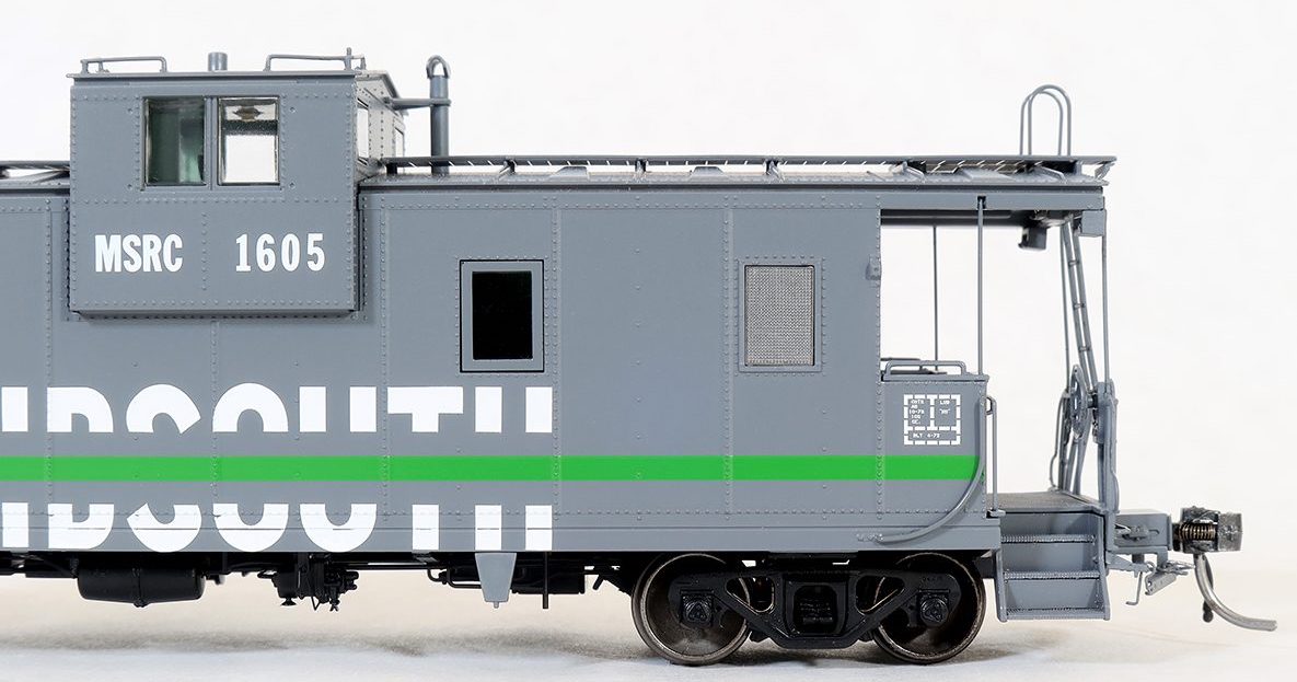 Tangent Scale Models 60216-01 IC Centralia Steel Wide Vision Caboose Mid South MSRC 1605