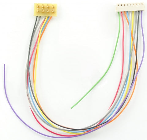 TCS 1195 T-E7 DCC Decoder Harness for Proto E7 with 9 Pin to 8 Pin Plug