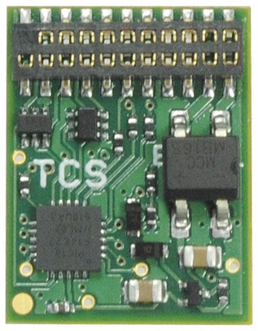 TCS 1674 HO Scale 8 Function MTC 21 Pin DCC Decoder