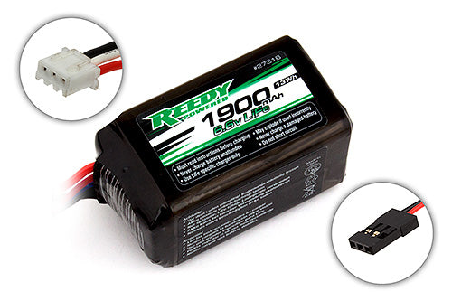 Team Associated 27316 Reedy LiFe Pro RX 1900mAh 6.6V Flat Pack Battery