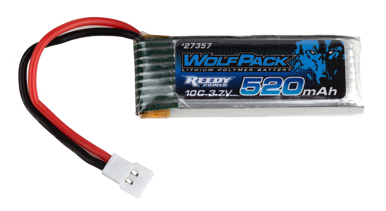 Team Associated 27357 520mAh Wolfpack 3.7 1S 10C LiPo Battery Enduro24