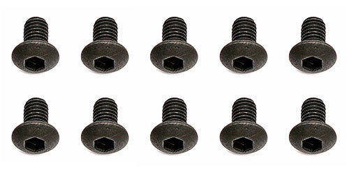 Team Associated 31530 M3x0.5x5 BH Screw with Sholder 4 Pack