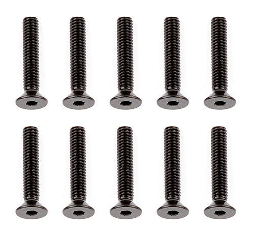 Team Associated 41077 Screws M2.5 x 14mm FHCS 10 Pack