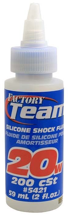 Team Associated 5421 Silicone Shock Oil 20 Weight 2oz