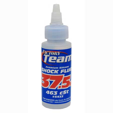 Team Associated 5433 Silicone Shock Oil 37.5 Weight 2oz