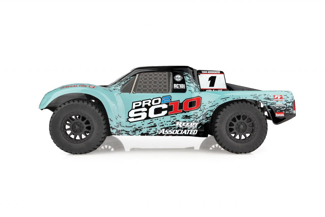Team Associated 70020 1/10 RTR PRO2 SC10 2WD Off Road SCT Short Course Truck
