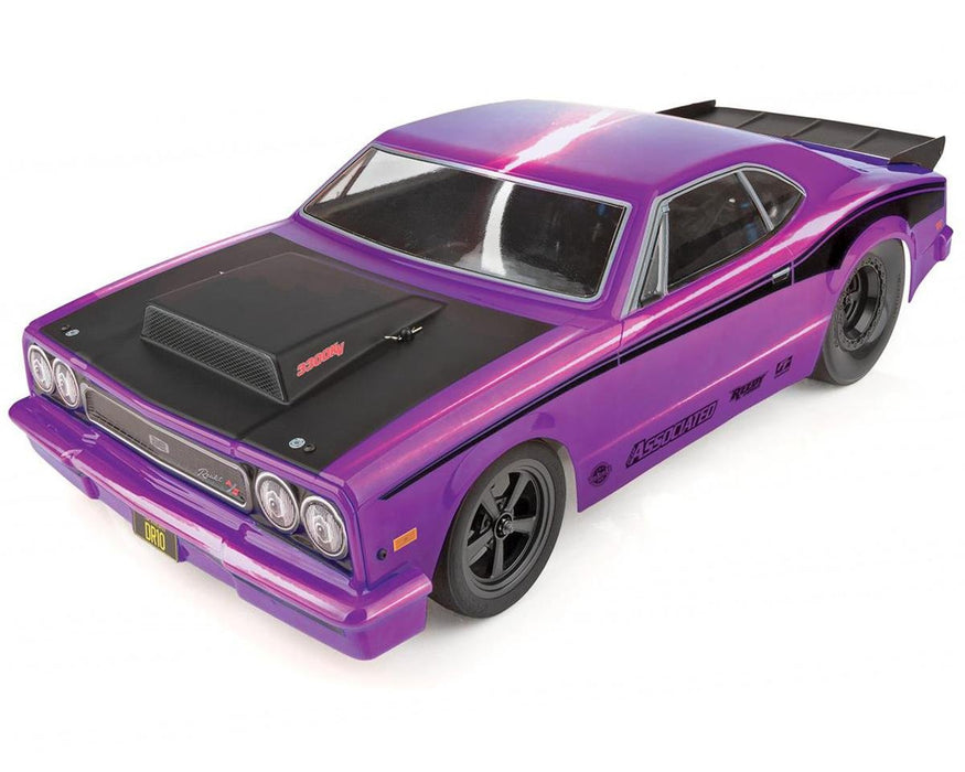 Team Associated 70028C 1/10 RTR DR10 Drag Race Car Purple with Battery and Charger
