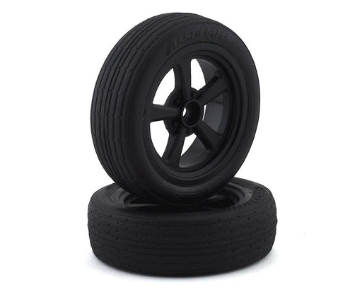 Team Associated 71073 Front Wheels and Tires for DR10 Drag Race Car