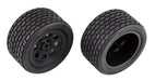 Team Associated 71195 Rear Wheels with Street Stock Tires for SR10 Dirt Oval Car