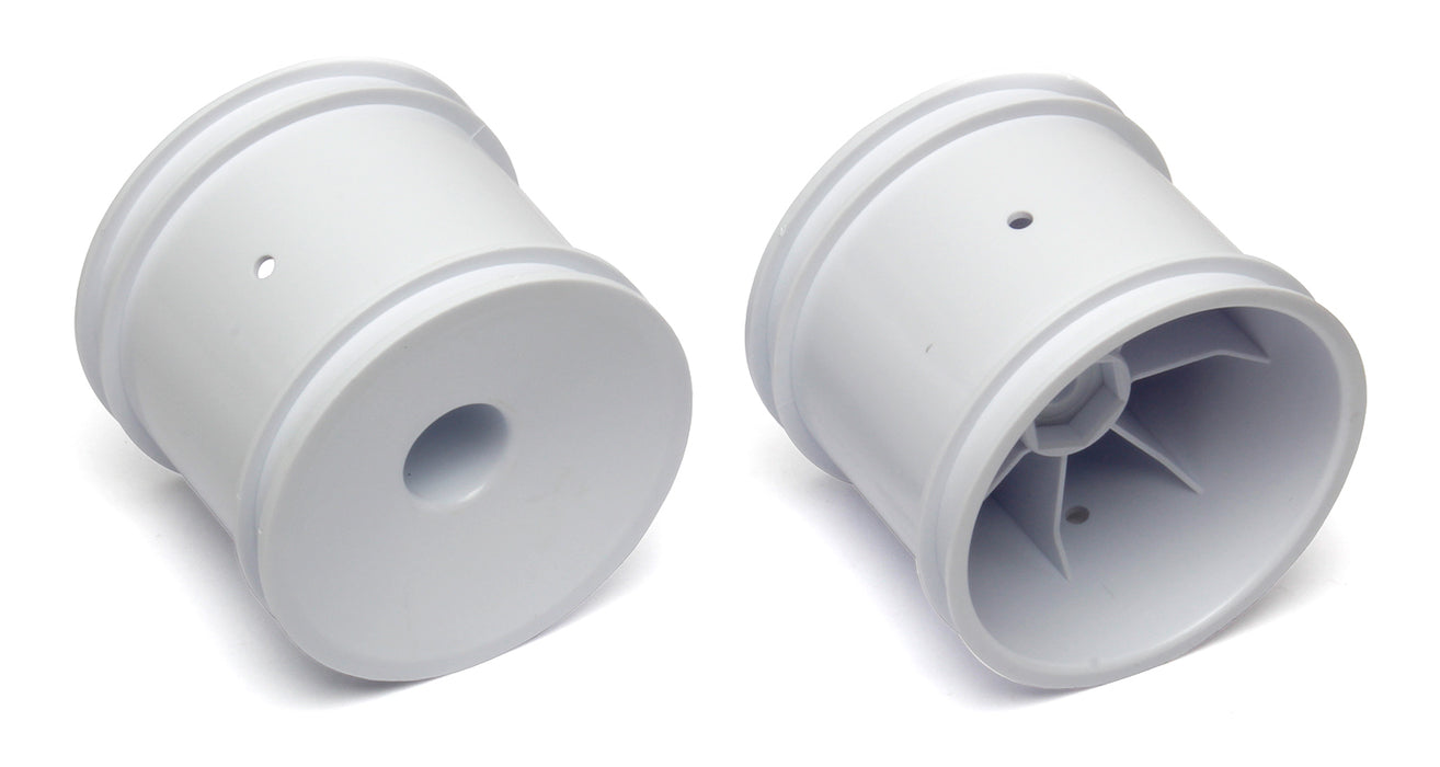 Team Associated 7852 White 2.2" White for 2WD Stadium Truck 1 Pair