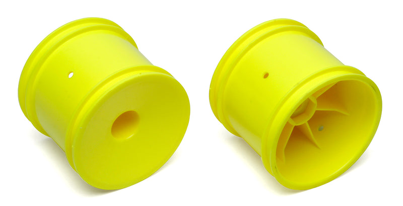 Team Associated 7853 Yellow 2.2" White for 2WD Stadium Truck 1 Pair