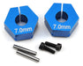 Team Associated 91610 FactoryTeam Clamping Wheel Hexes with 7.0mm Offset