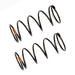 Team Associated 91836 44mm Front Shock Springs Orange Rate (5.10 lb/in) 1 Pair