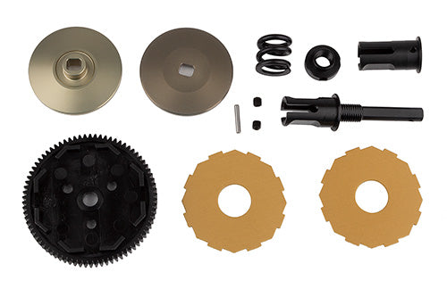 Team Associated 92277 B74.1 Slipper Hub Set with 2 Pads