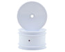 Team Associated 9695 Buggy Rear Hex Wheels White for RC10 B4 B5 B6