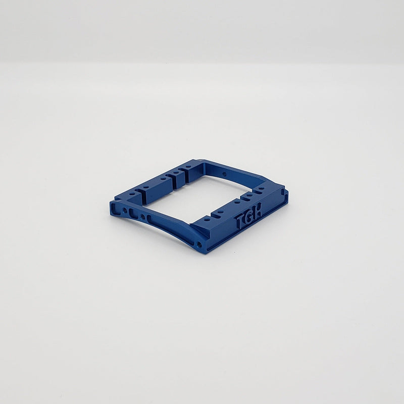 Team Garage Hack Blue Dual Servo Mount for SCX10ii